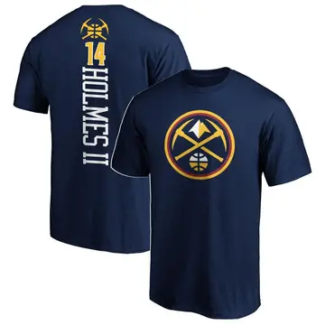 Men's DaRon Holmes II Denver Nuggets Navy Backer T-Shirt