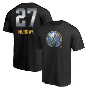 Men's Jamal Murray Denver Nuggets Black Midnight Mascot T-Shirt