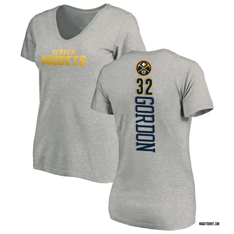 Women's Aaron Gordon Denver Nuggets Ash Backer T-Shirt