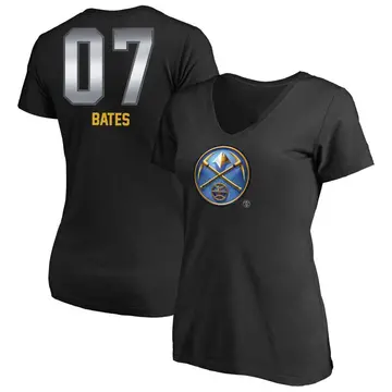 Women's Tamar Bates Denver Nuggets Black Midnight Mascot T-Shirt