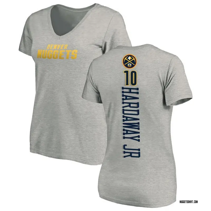 Women's Tim Hardaway Jr. Denver Nuggets Ash Backer T-Shirt