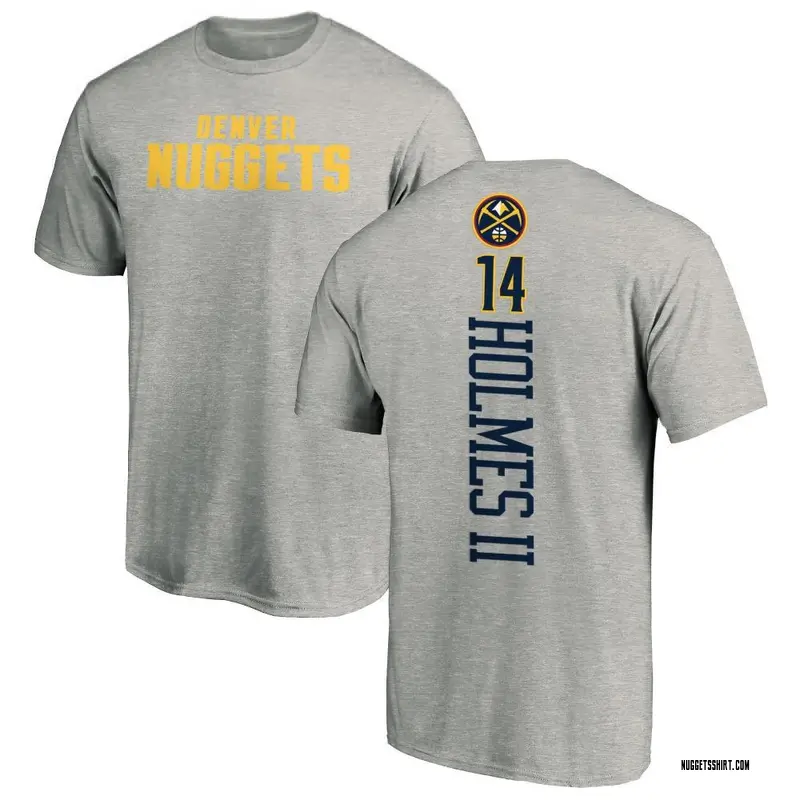 Youth DaRon Holmes II Denver Nuggets Ash Backer T-Shirt