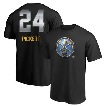 Youth Jalen Pickett Denver Nuggets Black Midnight Mascot T-Shirt