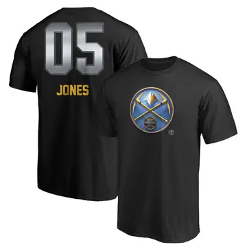 Youth Tyus Jones Denver Nuggets Black Midnight Mascot T-Shirt