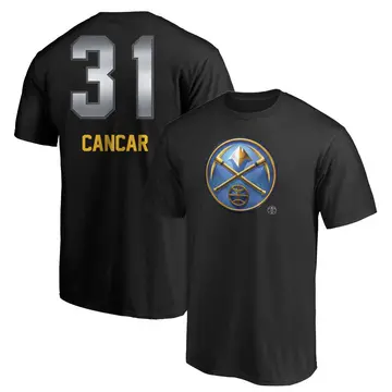 Youth Vlatko Cancar Denver Nuggets Black Midnight Mascot T-Shirt