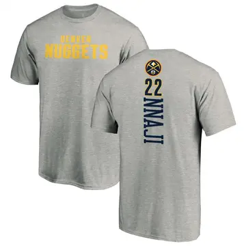 Youth Zeke Nnaji Denver Nuggets Ash Backer T-Shirt